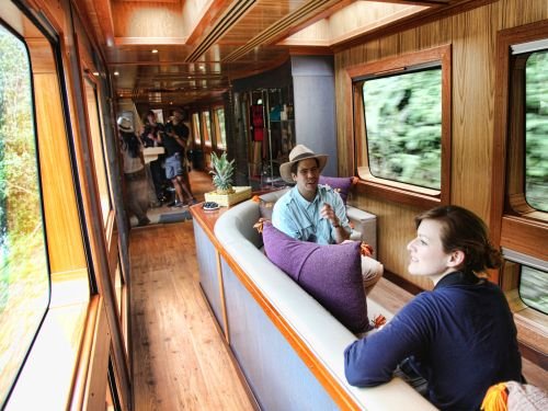 RIDE ECUADOR BY TRAIN, RAIL, RAILROAD & RAILWAY: Landscape watching from the lounge in the Crucero train.