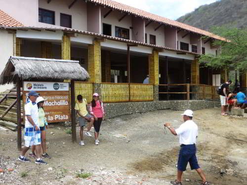 ISLA DE LA PLATA, ECUADOR, TOURS [2026]: Picnic building.